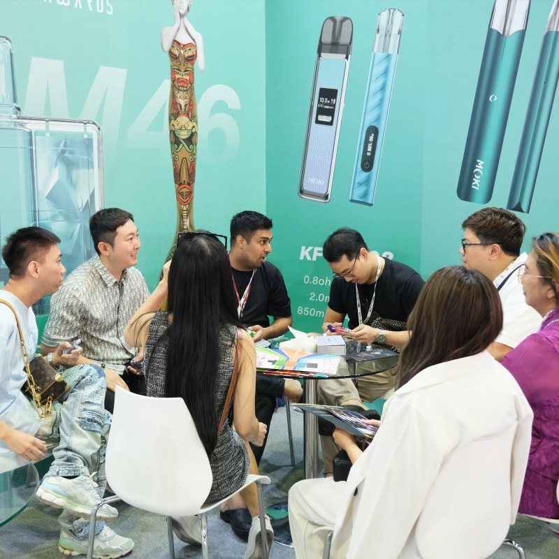 MOKI Shines at Dubai Vape Expo, Drawing Global Attention with Diverse Product Lineup