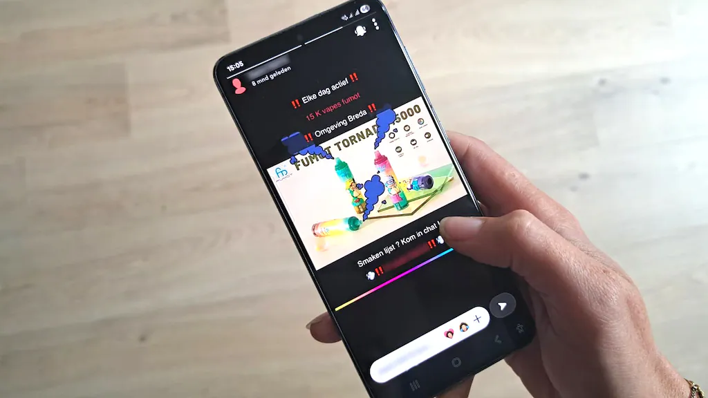 Dutch Public Health Organizations Sue Snapchat for Allowing Illicit E-Cigarette Products