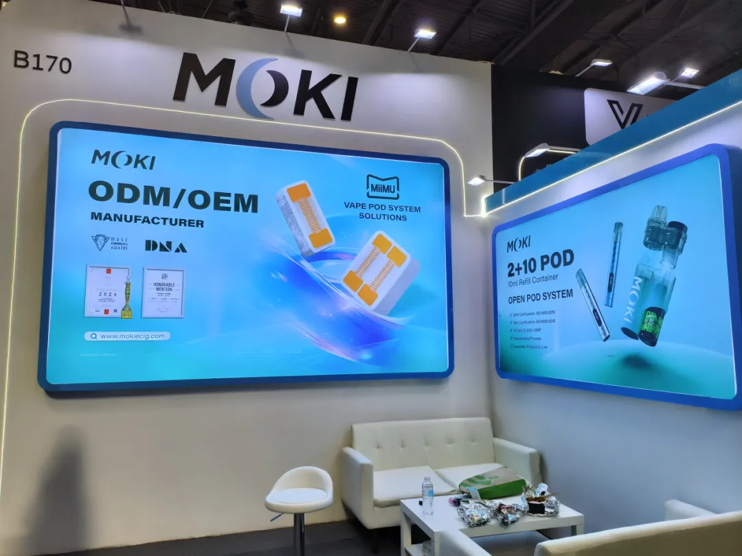 MOKI Products Innovations Debut at VAPER EXPO UK 2025