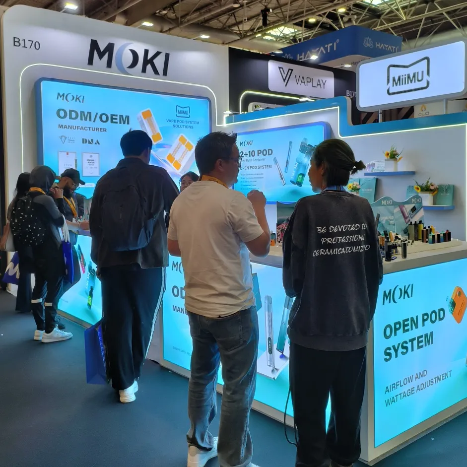 MOKI Products Innovations Debut at VAPER EXPO UK 2025