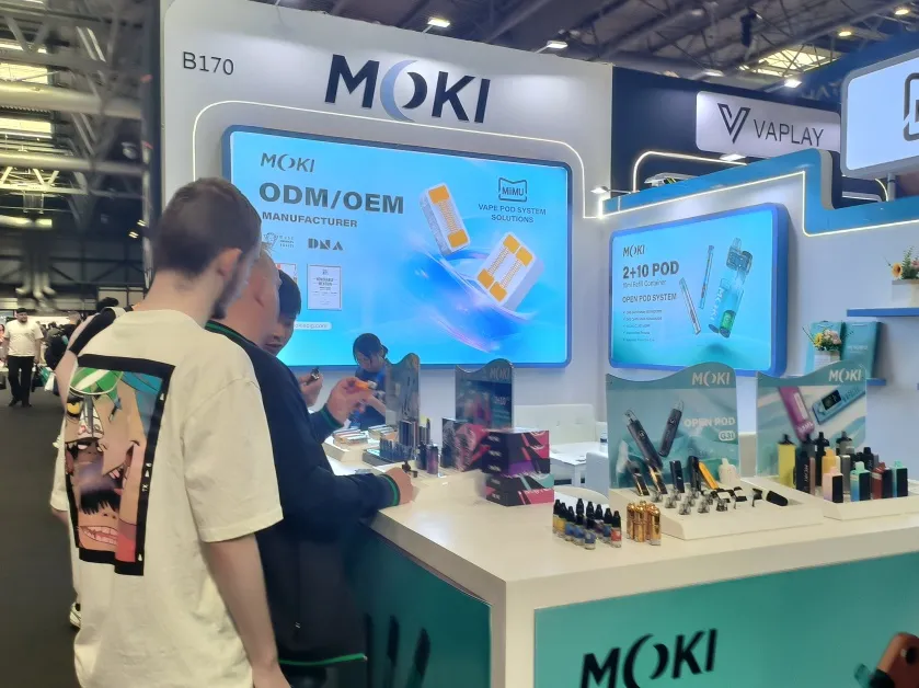 MOKI Products Innovations Debut at VAPER EXPO UK 2025