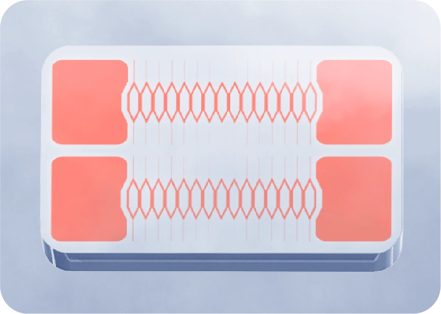 MiiMU ceramic coil: embedded metal heating mesh