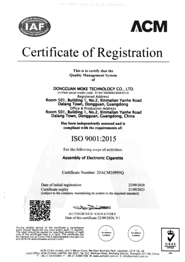 ACM Certification